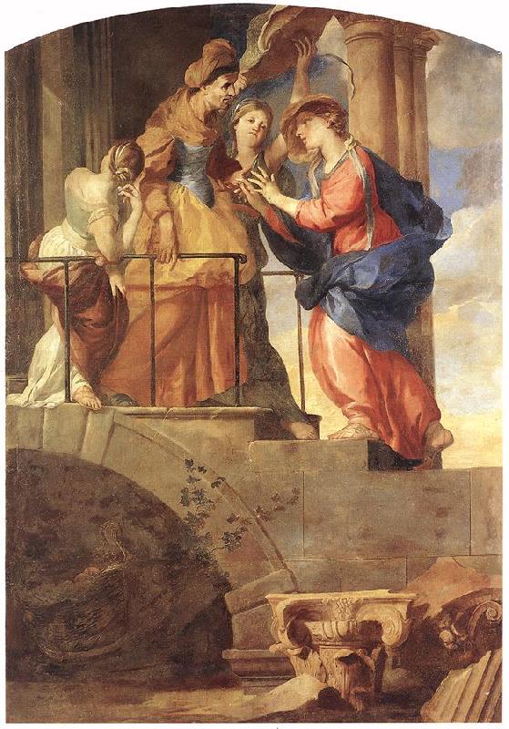 PUGET, Pierre The Visitation af oil painting picture